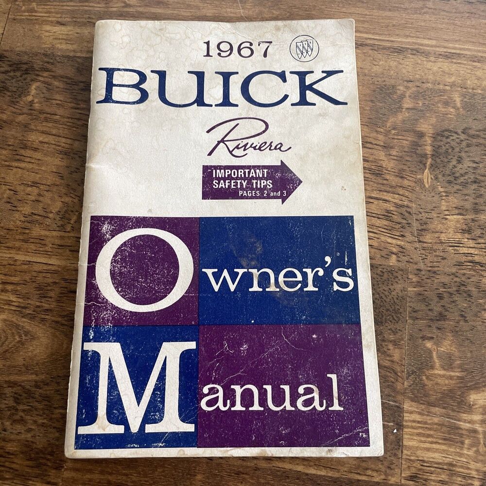 1967 Buick Riviera Owners Manual User Guide Reference Operator Book Fuses Fluids